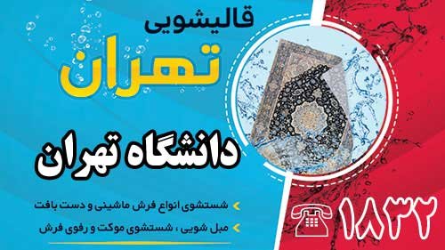 قالیشویی در دانشگاه تهران